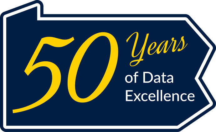 50 Years of Data Excellence
